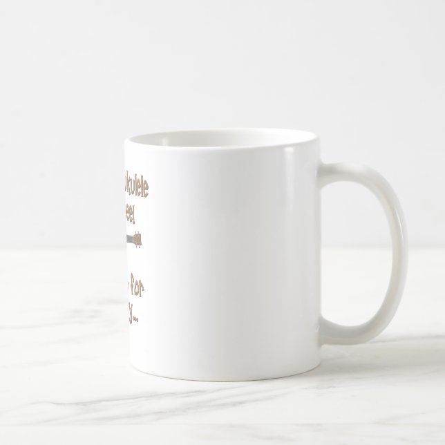 Rolig Ukulele Kaffemugg (Höger)