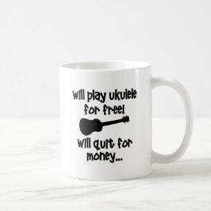 Rolig Ukulele Kaffemugg