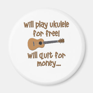 Rolig Ukulele Magnet