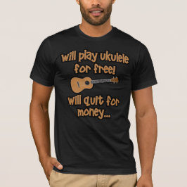 Rolig Ukulele T Shirt