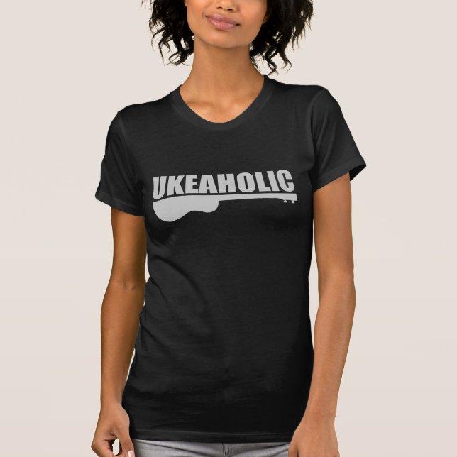 rolig ukulele t-shirt (Framsida)