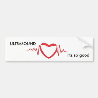 rolig Ultrasoundhertz-bildekal Bildekal