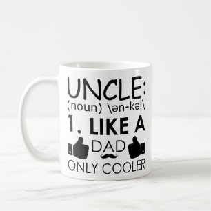 Rolig Uncle Citering Uncle, gillar en kylare för Kaffemugg