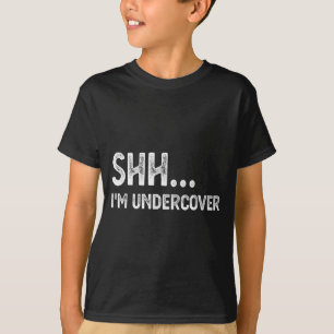 Rolig undercovercoppen lätt kostym lus t shirt