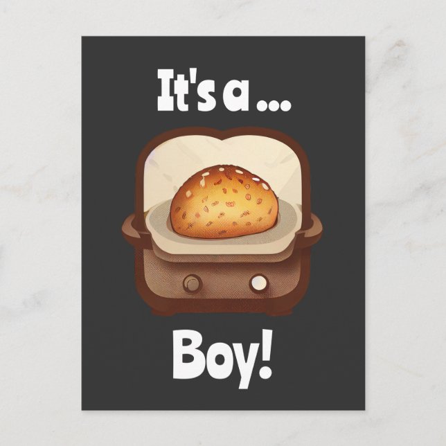 Rolig unik tjej eller pojke Bebis Kölöns Avslöjand Vykort (Framsida)