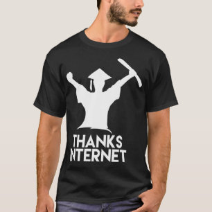 Rolig universitets magisterexamen kandidatexamen f t shirt