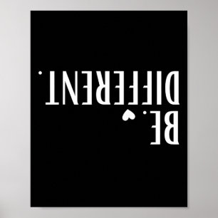 Rolig Upp och Ner Var Olika Män Kvinnor Barn Poster