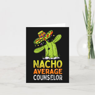 Rolig uppskattning humor rolig nacho genomsnittlig kort