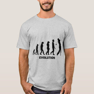 Rolig uppsluppen golf tee shirt