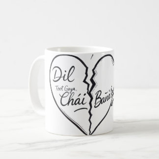 Rolig Urdu-citatmugg - Dil Toot Gaya Chai Bane Lo Kaffemugg