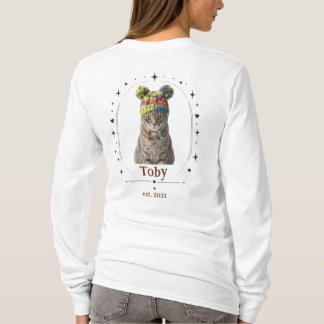 Rolig Ursäkta jag är sen kattmamma fotot-shirt T Shirt