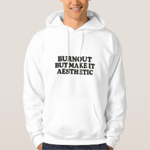 Rolig utbrändhet citat – Psykisk hälsa humor hoodi Hoodie