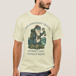Rolig utflykt med utter T-shirt - Beställning Hiki