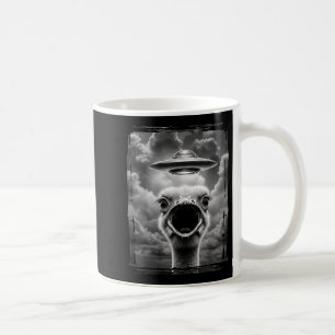 Rolig utomjording kalkon Ufo Selfie Thanksgiving M Kaffemugg