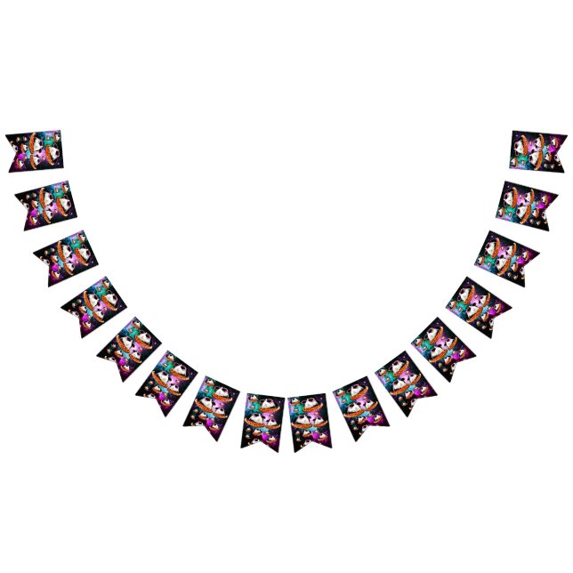 Rolig utrymmeförsökskanin vimplar (Alla)