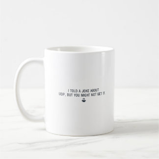 Rolig utvecklar-mugg - UDP-skämt för programmerare Kaffemugg