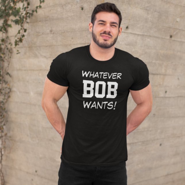 Rolig Vad Som Helst BOB Vill Anpassad Tröja (Skapare uppladdad)
