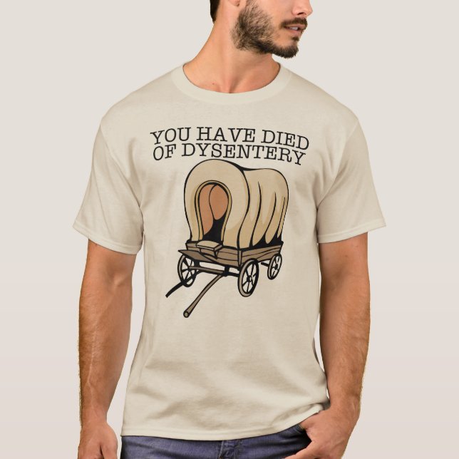 Rolig vagn för Oregon slinga Tee Shirt (Framsida)