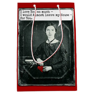 Rolig valentin Emily Dickinson för dagPoet humor