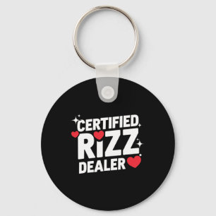 Rolig Valentine Certifierad Rizz-handlare Gen Alph Nyckelring