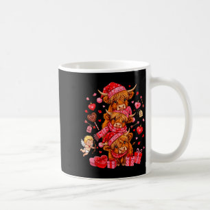 Rolig Valentine Highland Ko Nöjd Xoxo Var Min Cu Kaffemugg