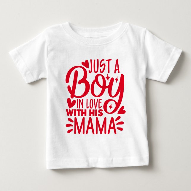 Rolig Valentins Typografi T Shirt (Framsida)