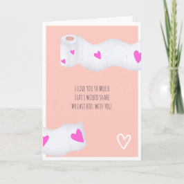 Rolig valentinsklysdrulle 3 bilder collage kort