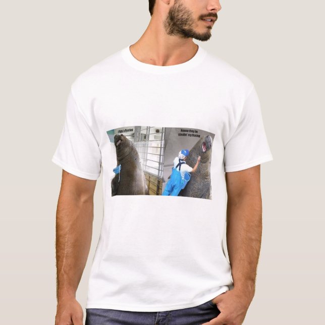 Rolig valross t-shirt (Framsida)