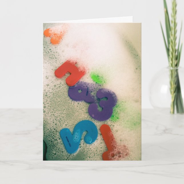 Rolig vän för födelsedagkortkonstig kort (Framsida)