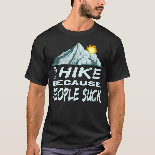 Rolig Vandring Jag Vandra För Att T Shirt (Framsida)