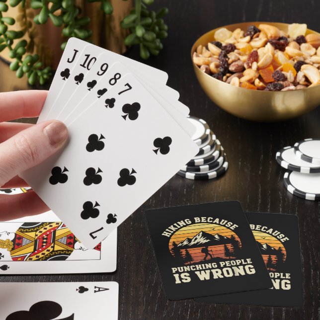 Rolig vandring utomhus casinokort (På plats)