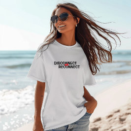 Rolig vandringströja Koppla från för att koppla om T Shirt