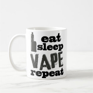 Rolig Vapist Vape för Vaper Vaping kaffemugg gåv