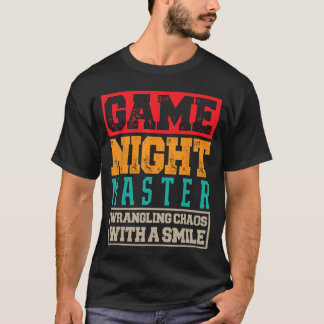 Rolig värd för spelkväll t shirt