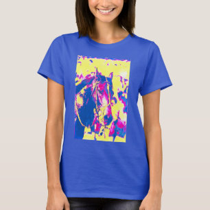 Rolig vattenfärg för Racehorse för Seattle Tee Shirt
