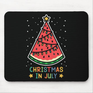 Rolig vattenmelon jul i juli kvinnor män musmatta