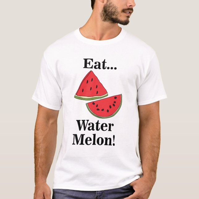 Rolig vattenmelonfrukt t shirt (Framsida)