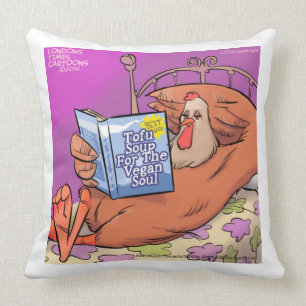 Rolig Vegan Soul Stor Bomullskast Kudd Kudde