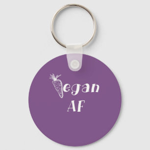 Rolig veganAF-design Nyckelring