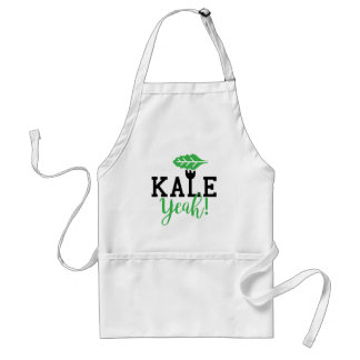 Rolig Vegandesign för Kale Yeah Förkläde
