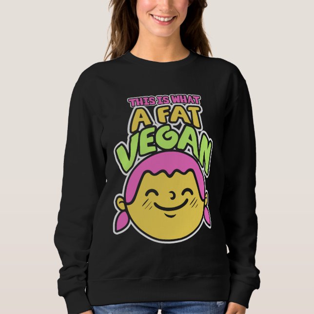 Rolig Vegansk Design Vegetarian T Shirt (Framsida)