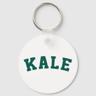 Rolig Veganstil för Kale Nyckelring