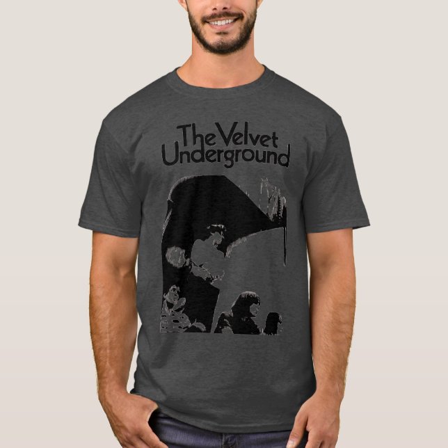 Rolig Velvet Underground T Shirt (Framsida)