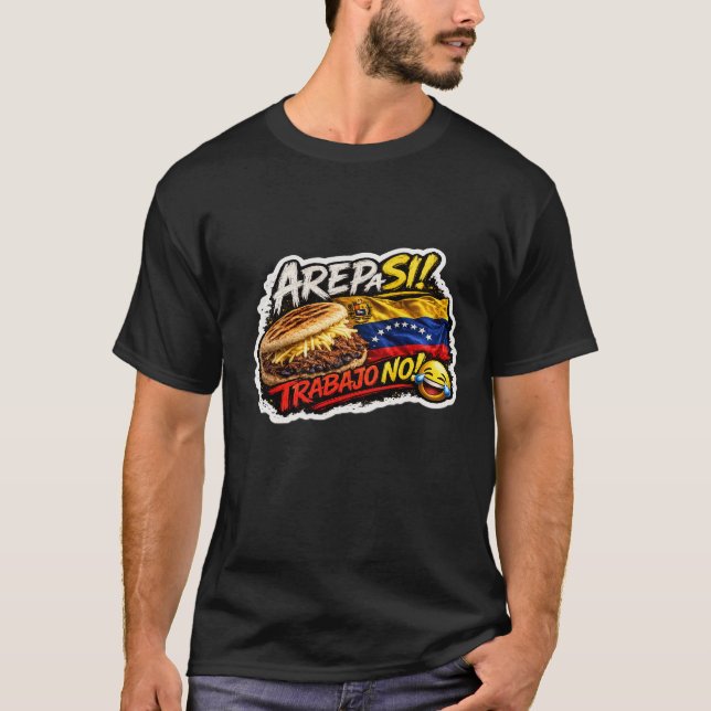 Rolig venezuelansk t-shirt (Framsida)