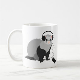 Rolig vessla för musikälskare kaffemugg