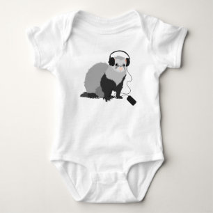 Rolig vessla för musikälskare tee shirt