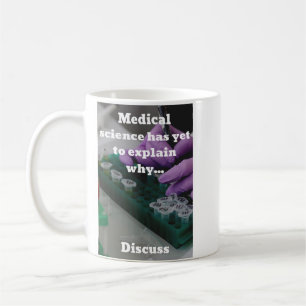 Rolig vetenskap kaffemugg