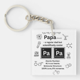 Rolig vetenskaps pappa fadersdag PaPa
