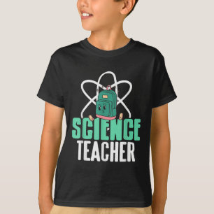 Rolig vetenskapslärare ryggsäck skola humor t shirt