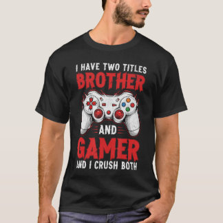 Rolig video spela män pojkar spelande spelare pojk t shirt